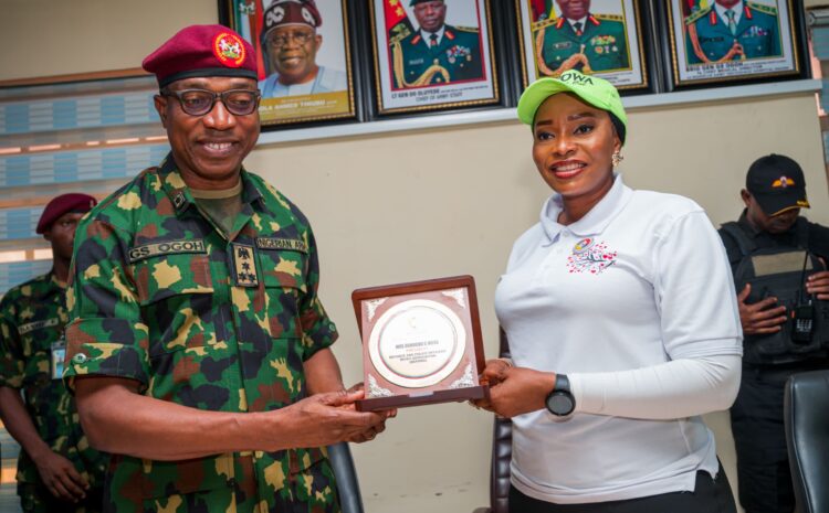  PRESIDENT DEPOWA VISITS WOUNDED IN ACTION SOLDIERS AT 44 NIGERIAN ARMY REFERENCE HOSPITAL, KADUNA