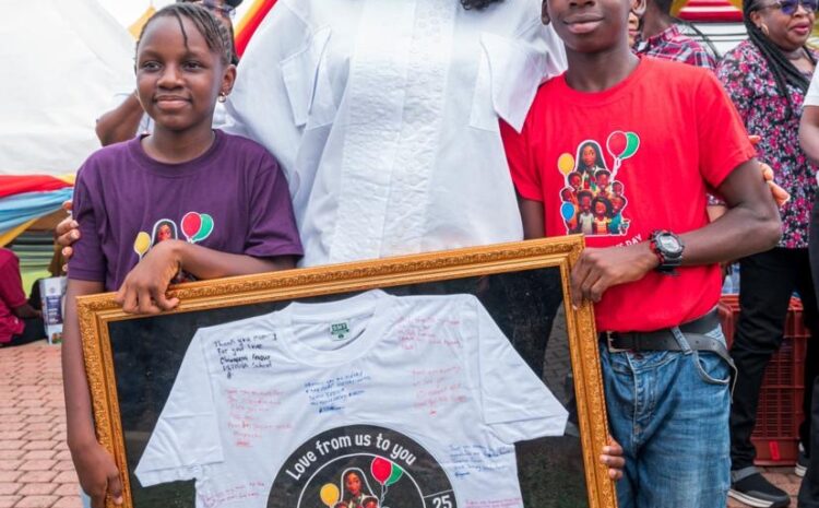  PRESIDENT DEPOWA HOST CHILDREN’S DAY CELEBRATION