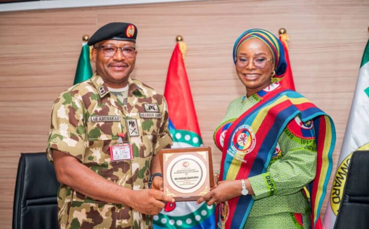  PRESIDENT DEPOWA FLAG OFF THANK YOU TO OUR TROOPS CAMPAIGN ON HER TWO DAYS WORKING VISIT TO MAIDUGURI