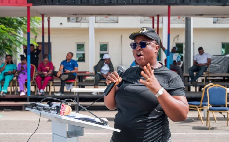  PRESIDENT DEPOWA HOSTS MONTHLY WALK FOR HEALTH