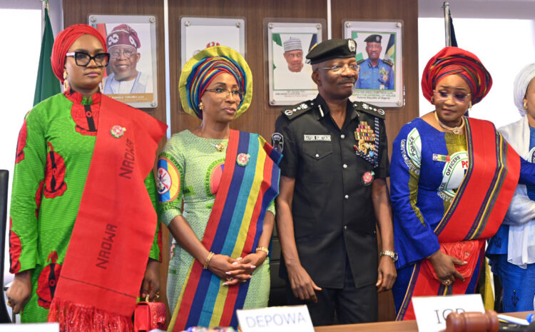  IGP EGBETOKUN COMMENDS DEPOWA’S CONTRIBUTION TO POLICE FAMILY WELFARE, REAFFIRMS NPF SUPPORT